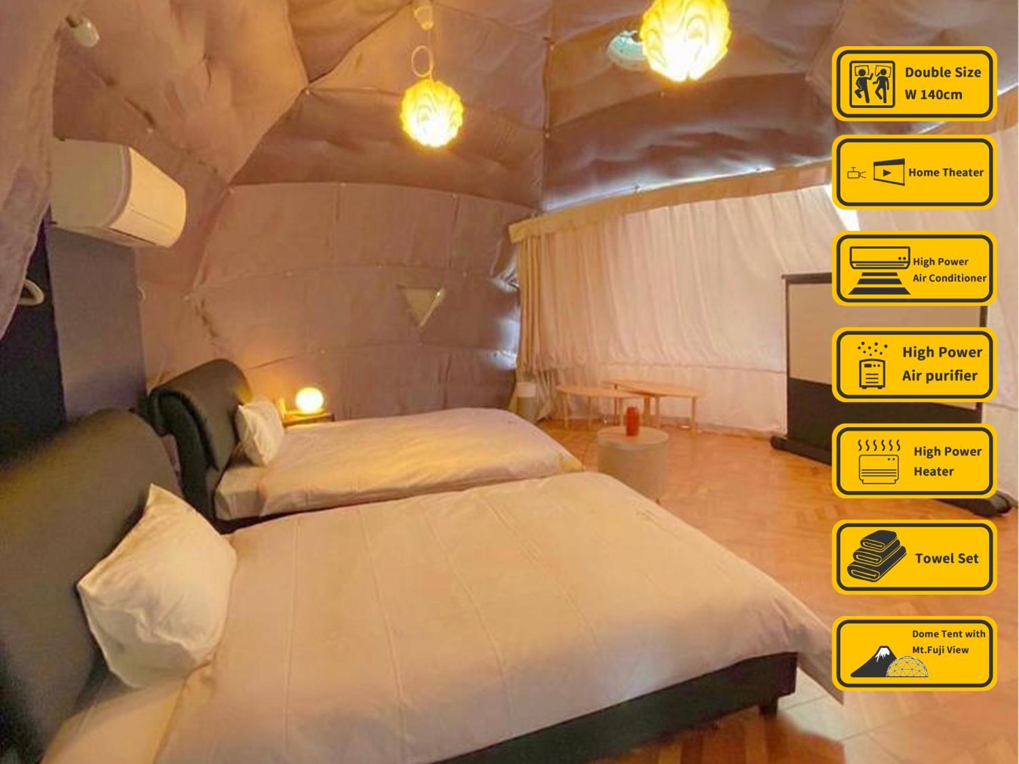 Necoana Glamping Hotel Fujikawaguchiko Exterior photo